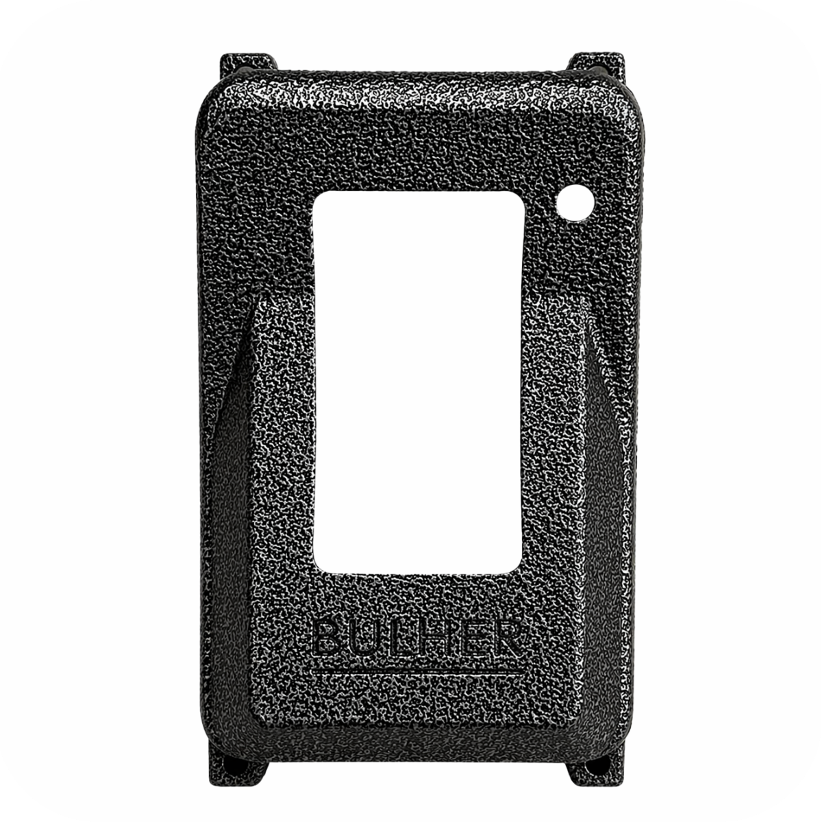 Protetor compatível para interfone Interfone Intelbras Coletivo ID, fabricado pela Bulher em alumínio automotivo super resistente, ideal para proteção contra impactos e vandalismo em sistemas de segurança.