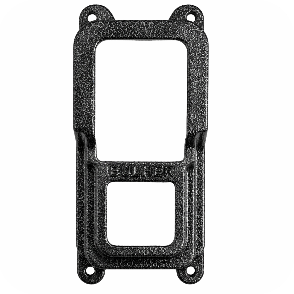 Protetor compatível Vídeo Porteiro W5/ AGL VP7 Wifi Hello+ Intelbras, fabricado pela Bulher em alumínio automotivo resistente, ideal para proteção contra impactos e vandalismo em sistemas de segurança.