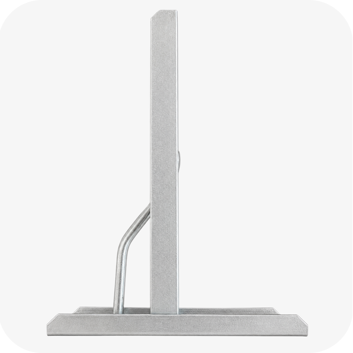 Suporte com 16 cm de base Bulher para máquina basculante, desenvolvido com estrutura reforçada para garantir fixação segura e durabilidade, ideal para instalação em portões basculantes residenciais e comerciais.