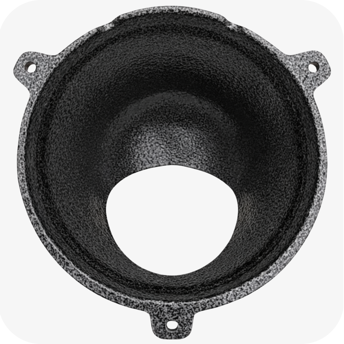 Protetor para câmera dome Bulher, fabricado em alumínio automotivo resistente, ideal para proteção contra impactos e vandalismo em sistemas de segurança.