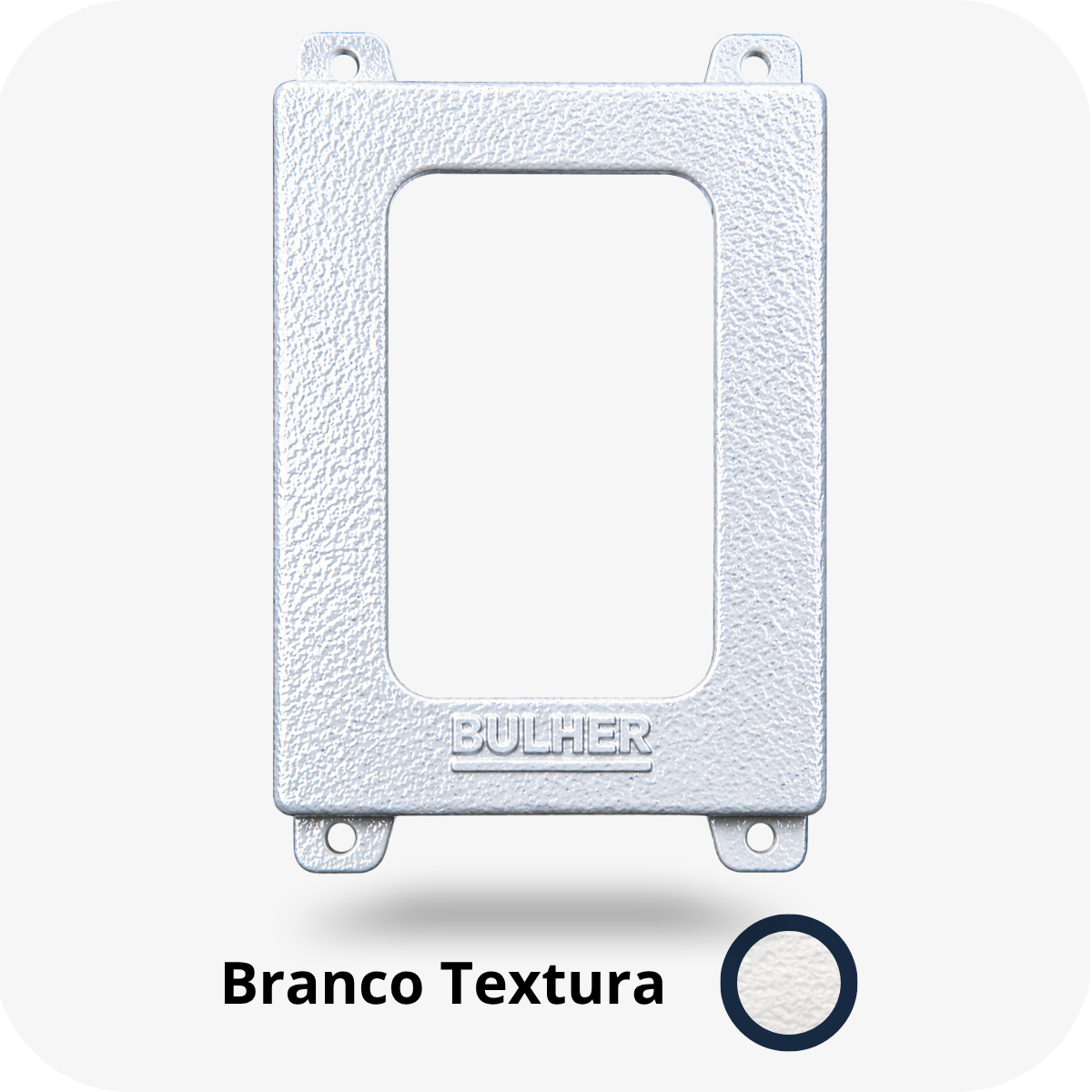 Protetor compatível para controle de Acesso Digiprox da Intelbras, fabricado pela Bulher em alumínio automotivo resistente, ideal para proteção contra impactos e vandalismo em sistemas de segurança.