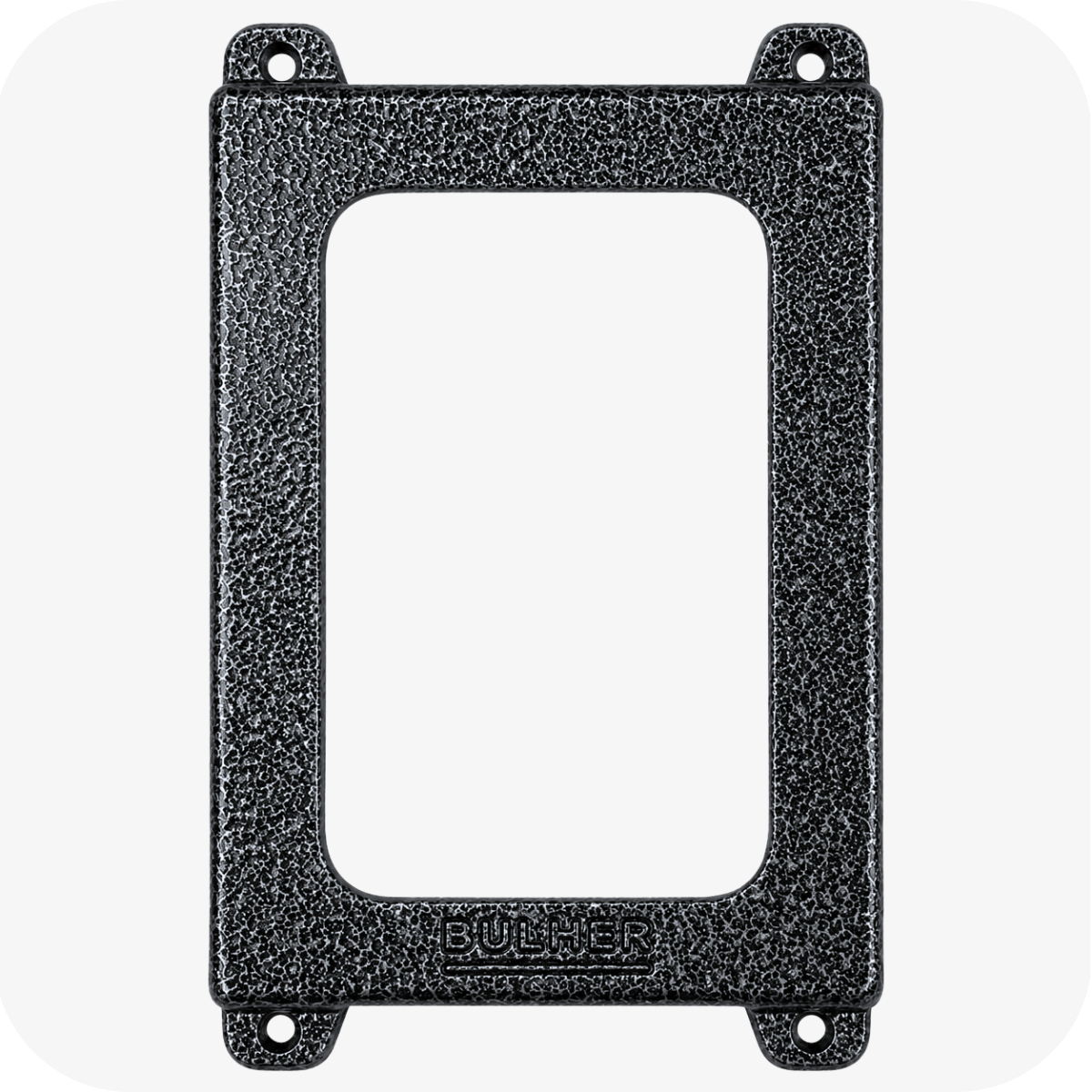 Protetor compatível para controle de Acesso Digiprox da Intelbras, fabricado pela Bulher em alumínio automotivo resistente, ideal para proteção contra impactos e vandalismo em sistemas de segurança.