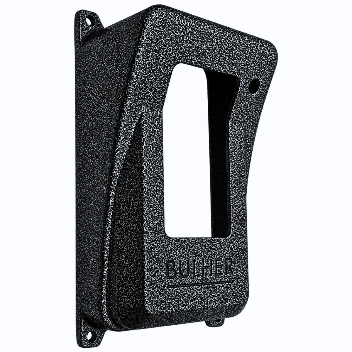 Protetor compatível para interfone Interfone Intelbras Coletivo ID, fabricado pela Bulher em alumínio automotivo super resistente, ideal para proteção contra impactos e vandalismo em sistemas de segurança.