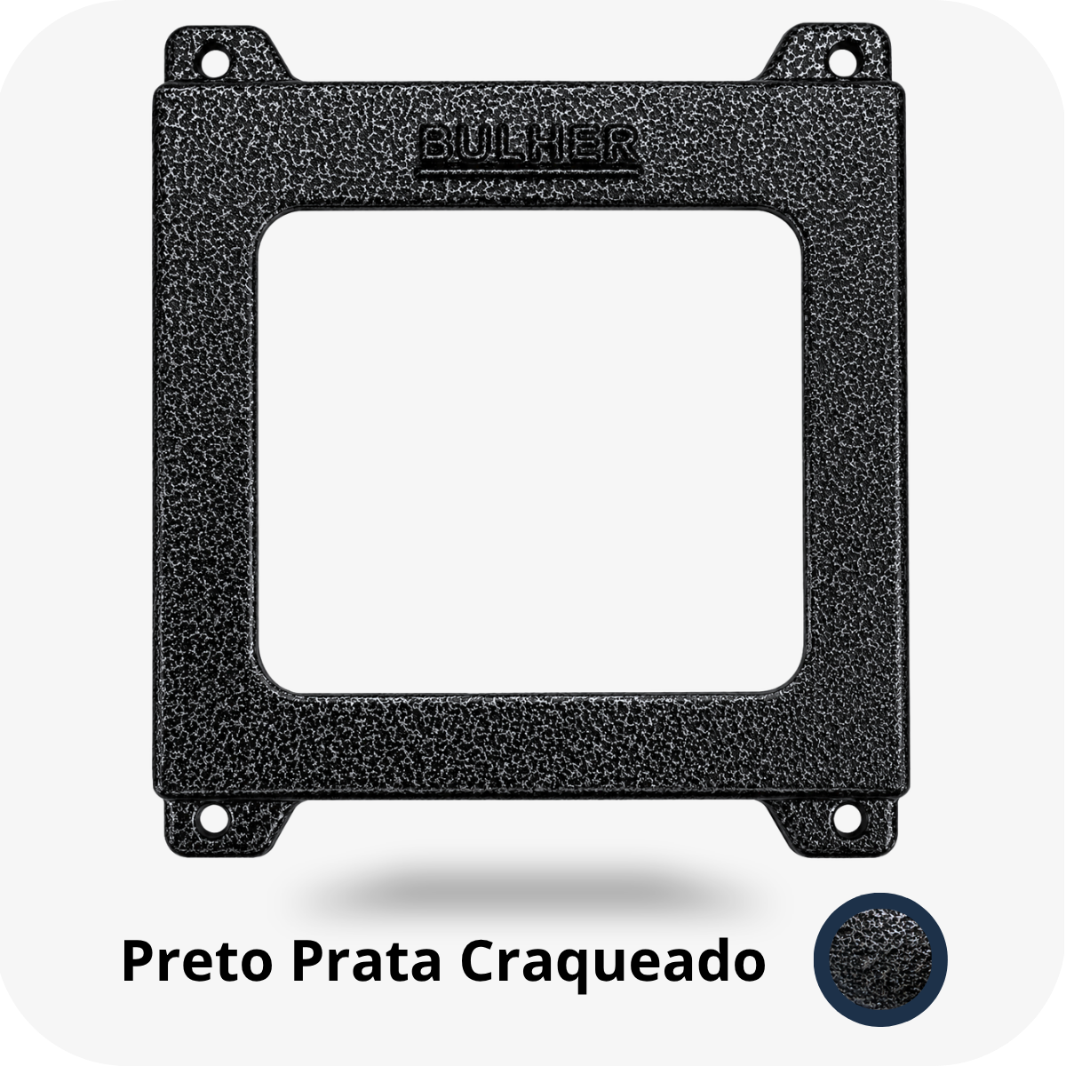 Protetor compatível para controle de acesso intelbras SS3530, fabricado pela Bulher em alumínio automotivo resistente, ideal para proteção contra impactos e vandalismo em sistemas de segurança.