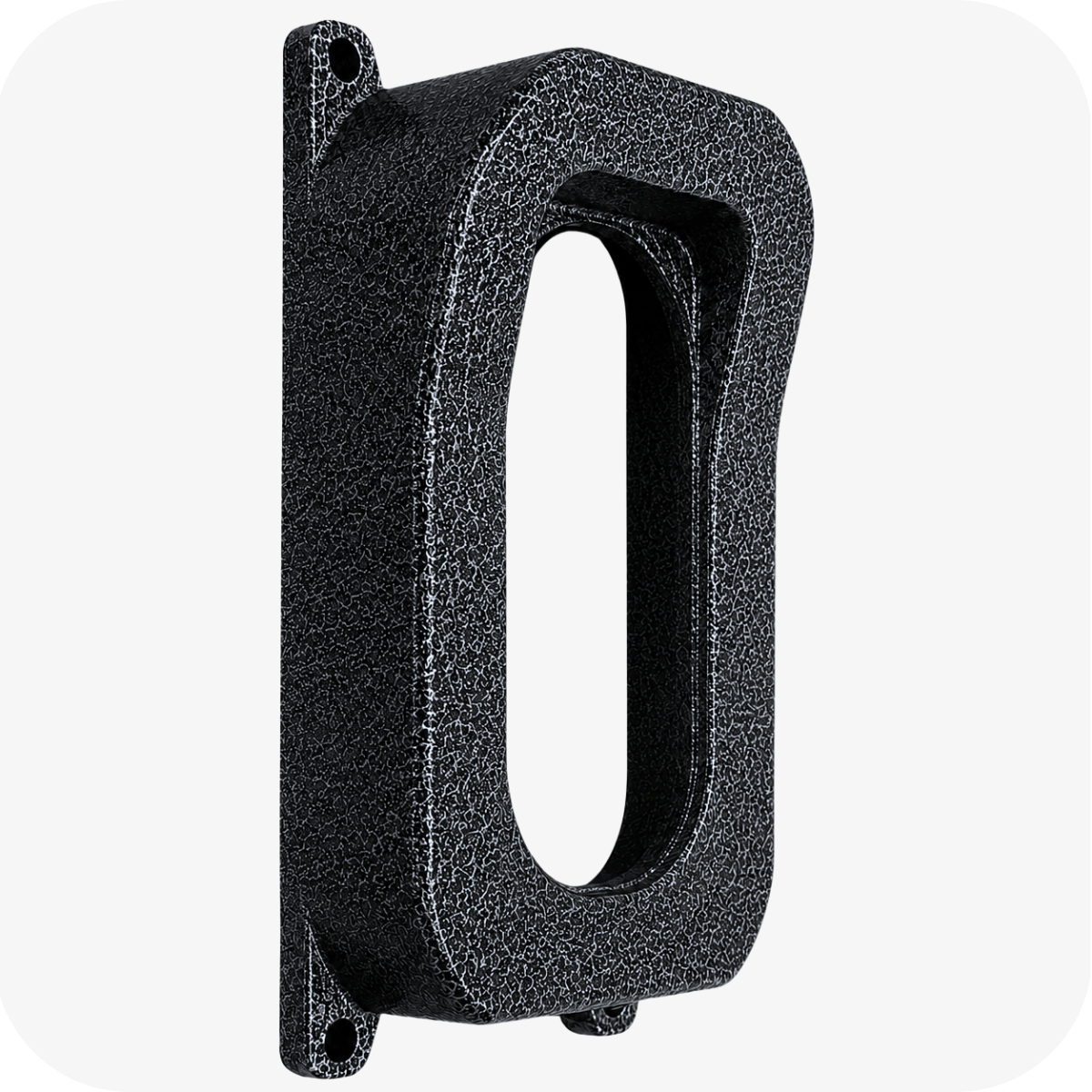 Protetor compatível Vídeo Porteiro Intelbras W3, fabricado pela Bulher em alumínio automotivo resistente, ideal para proteção contra impactos e vandalismo em sistemas de segurança.