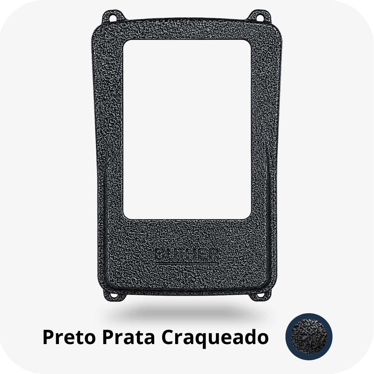 Protetor compatível para Interfone Intelbras Collective 04/08/12 Canais, fabricado pela Bulher em alumínio automotivo super resistente, ideal para proteção contra impactos e vandalismo em sistemas de segurança.