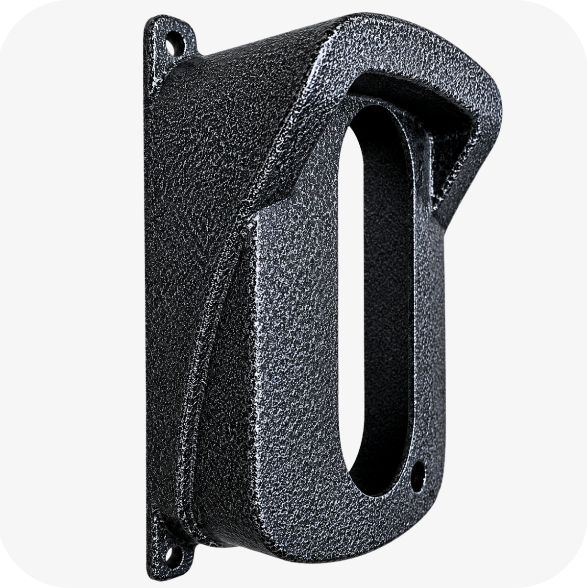 Protetor compatível para interfone e vídeo porteiro Protection, fabricado pela Bulher em alumínio automotivo resistente, ideal para proteção contra impactos e vandalismo em sistemas de segurança.