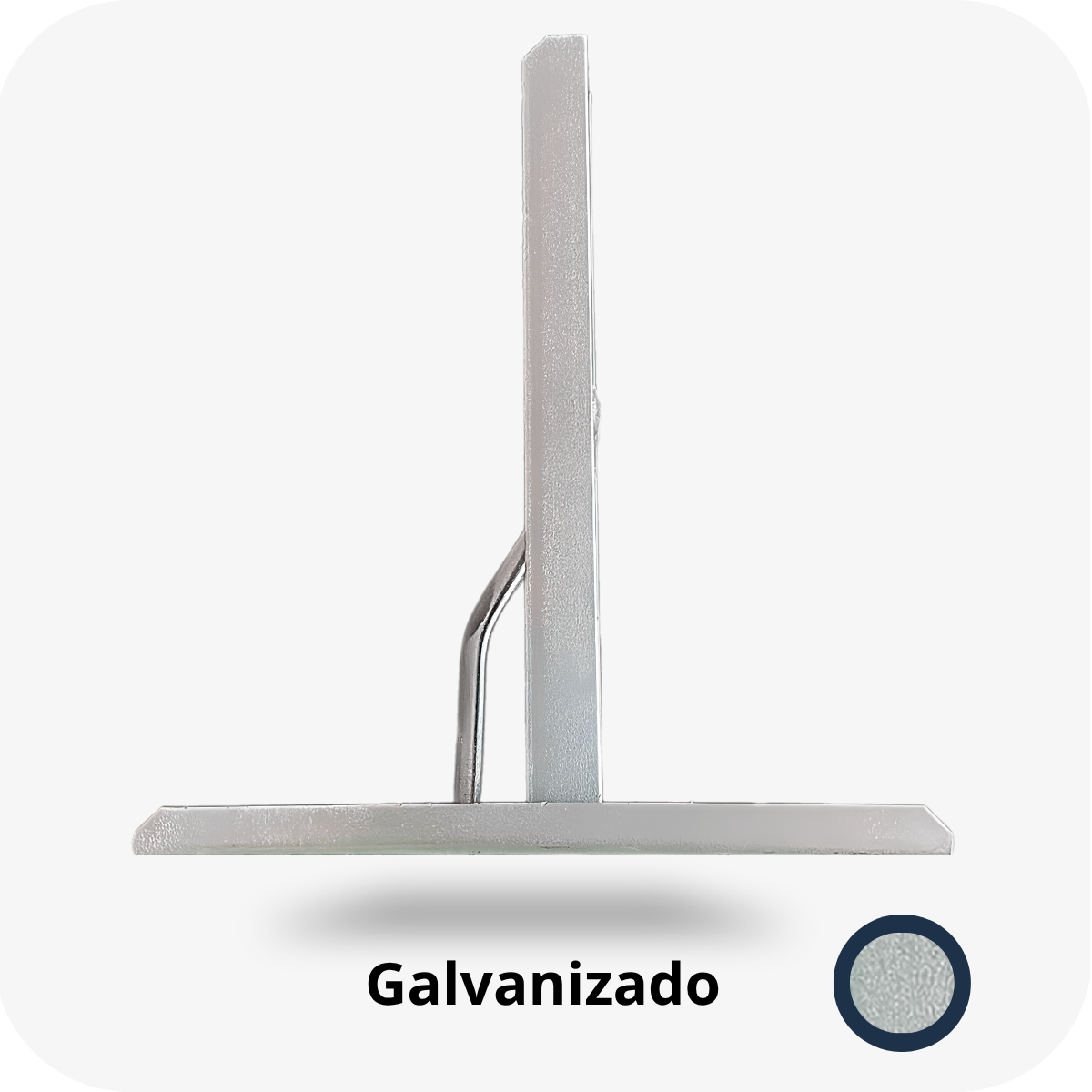 Suporte com 20 cm de base Bulher para máquina basculante, desenvolvido com estrutura reforçada para garantir fixação segura e durabilidade, ideal para instalação em portões basculantes residenciais e comerciais.